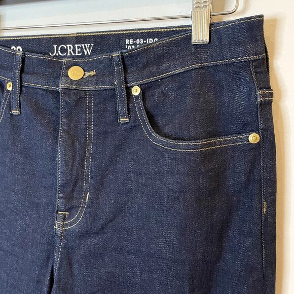 J.Crew Bootcut Jean 2003 Super Stretch Denim Vacation Date Trip CC506 Resin 29 - Picture 4 of 14
